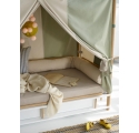 CAMP canopy bed - White/oak - 90 x 180 cm