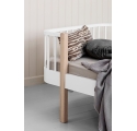 WOOD Original Junior Bed White/Oak - 90 x 160 cm