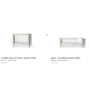 Kit Junior Mini+ WOOD - Complément au lit bébé Mini+ - Blanc/Chêne