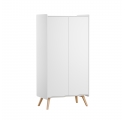 Armoire 2 portes Vintage - Blanc