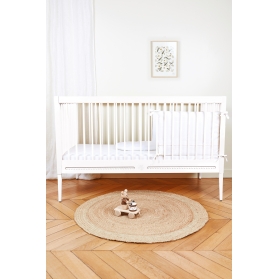 Gustavienne X Tartine et Chocolat Crib with mattress - White Birch