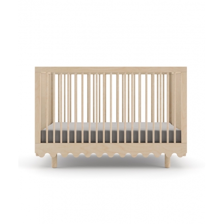 MOSS evolving crib bed 70 x 140 cm - Birch