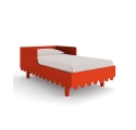 MOSS toddler bed 70 x 140 cm - Tomato red
