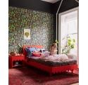 MOSS twin bed 90 x 200 cm - Tomato red