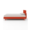 MOSS twin bed 90 x 200 cm - Tomato red