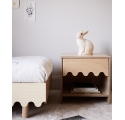 Table de chevet MOSS - Bouleau