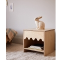 Table de chevet MOSS - Bouleau