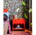 Table de chevet MOSS - Rouge tomate