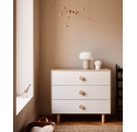 Commode Moss Merlin 3 tiroirs - Bouleau