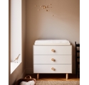 Commode Moss Merlin 3 tiroirs - Bouleau