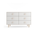Moss Merlin 6-drawer chest - Birch