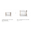 Kit de transformation du lit Junior Wood Mini+ vers le lit superposé Wood Mini+ - Blanc/Chêne
