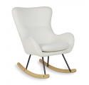 Rocking Chair basic bouclé - Cream Sheep