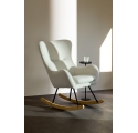 Fauteuil à bascule Rocking Chair basic bouclé - Cream Sheep