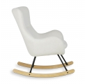 Fauteuil à bascule Rocking Chair basic bouclé - Cream Sheep