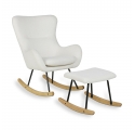 Hocker Rocker Rocking Chair - Cream Sheep
