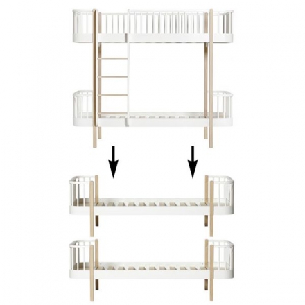 Kit de conversion pour lit Superposé Original en 2 lits simples